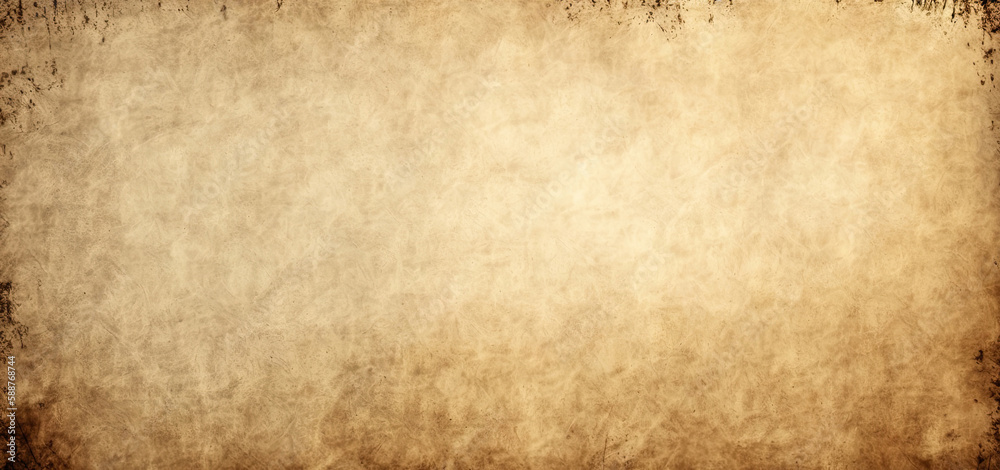 Obraz premium Old paper background vintage texture - Generative AI