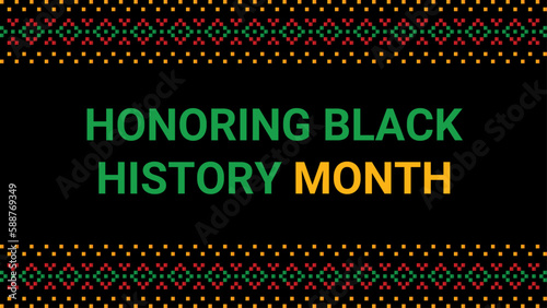 Black history month social media post