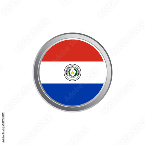 Free Download Illustration of paraguay flag Template - GFXLoad