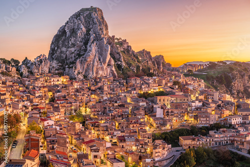 Caltabellota, Sicily, Italy Historic Town