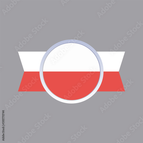 Free Download Illustration of poland flag Template - GFXLoad