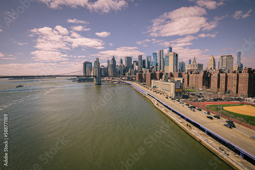 Manhattan view from Manhattan Bridge © MargaretClavell