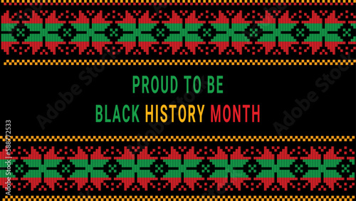 Black history month social media post