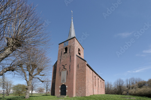 Kerk Hevekes Farmsum, Groningen province, The Netherlands