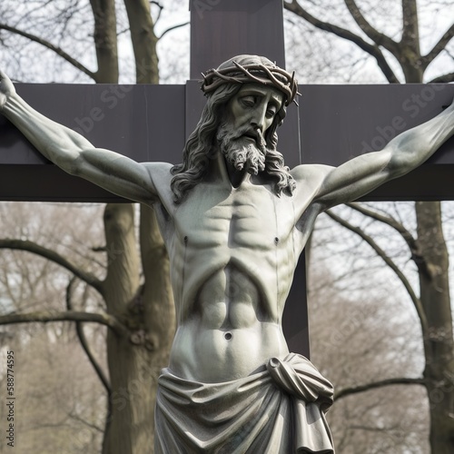 Jesus on the cross / easter day
On Easter Day, Christians worldwide commemorate the resurrection of Jesus Christ from the dead. The crucifixion of Jesus on Good Friday is a central part of this story photo