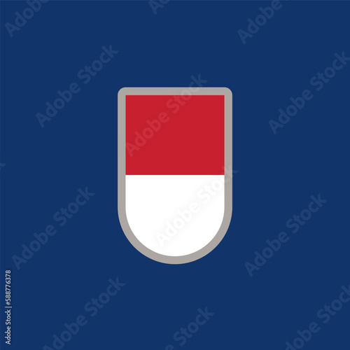 Illustration of indonesia flag Template Free Download Illustration of indonesia flag Template - GFXLoad