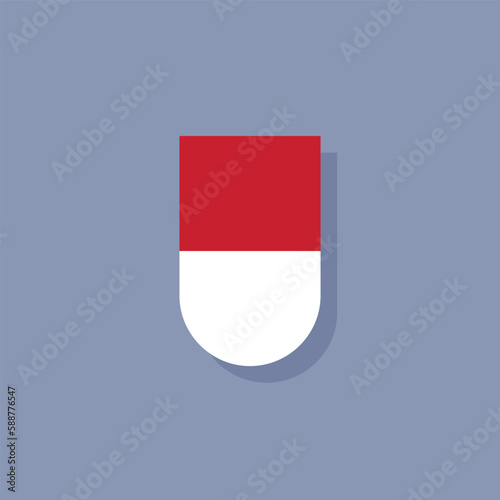 Free Download Illustration of indonesia flag Template - GFXLoad