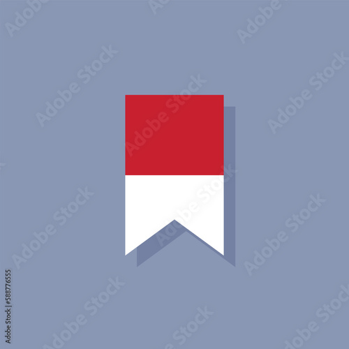Illustration of indonesia flag Template Free Download Illustration of indonesia flag Template - GFXLoad