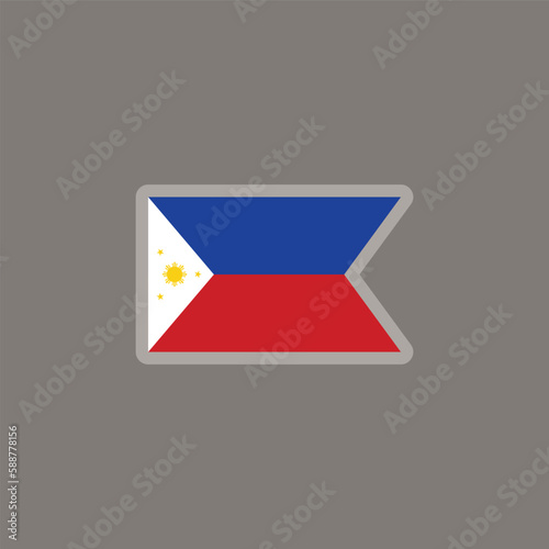 Free Download Illustration of philippines flag Template - GFXLoad