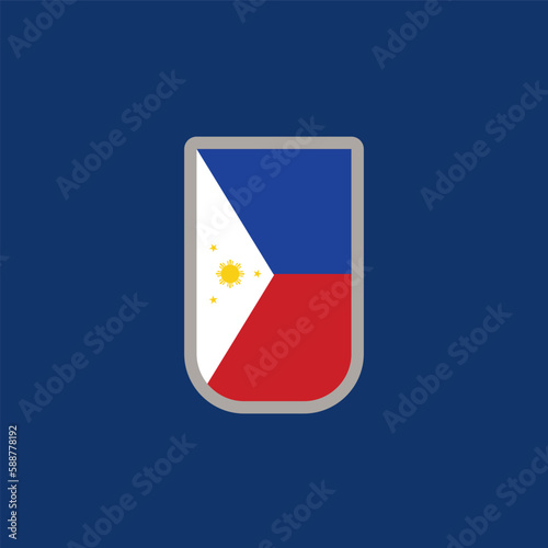 Illustration of philippines flag Template Free Download Illustration of philippines flag Template - GFXLoad