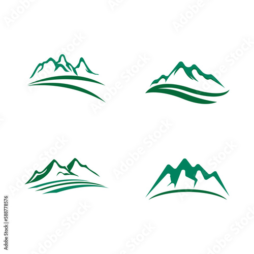 Mountain icon logo
