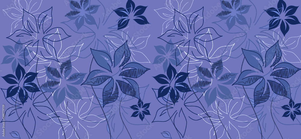 Digital And Textile Design Pattern Digital And Textile Design Pattern