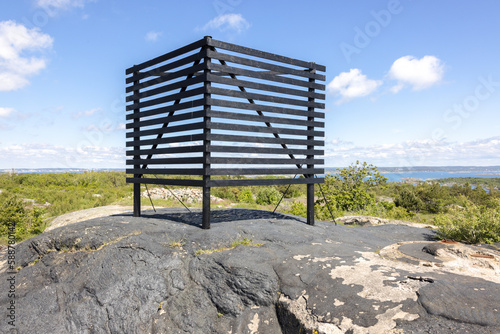 monument, view point, Stora Rös, Styrsö, Sweden