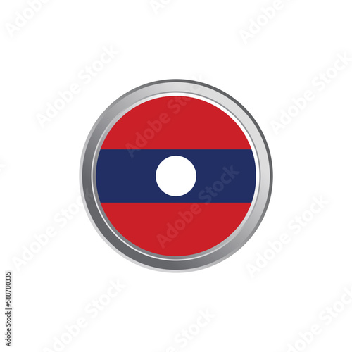 Free Download Illustration of laos flag Template - GFXLoad