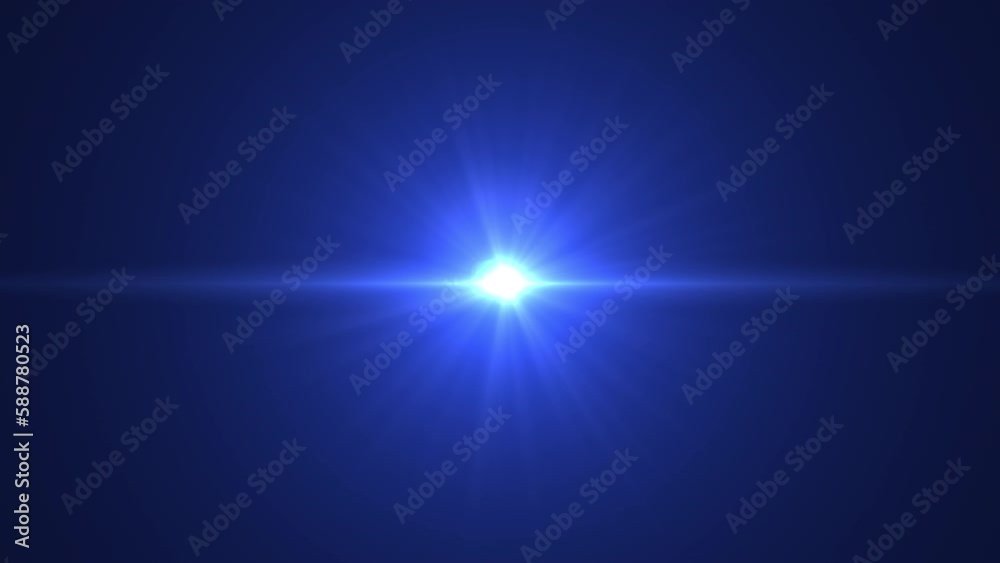 blue rays transition particle light background video