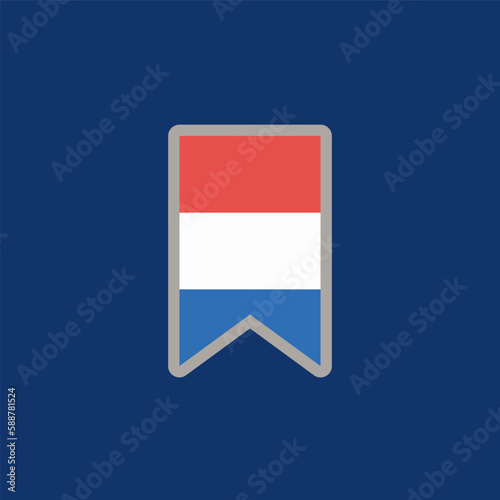 Illustration of luxembourg flag Template Free Download Illustration of luxembourg flag Template - GFXLoad