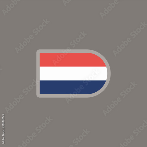 Illustration of netherlands flag Template Free Download Illustration of netherlands flag Template - GFXLoad