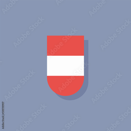 Free Download Illustration of austria flag Template - GFXLoad