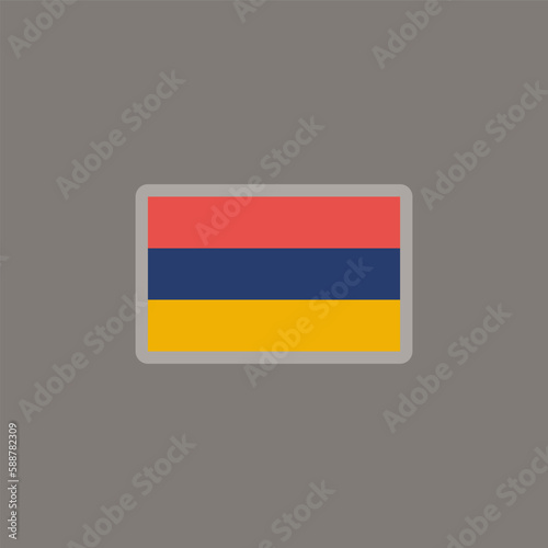 Illustration of armenia flag Template Free Download Illustration of armenia flag Template - GFXLoad