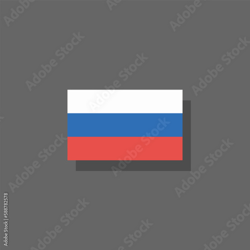 Free Download Illustration of russia flag Template - GFXLoad