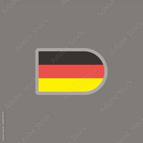 Free Download Illustration of germany flag Template - GFXLoad