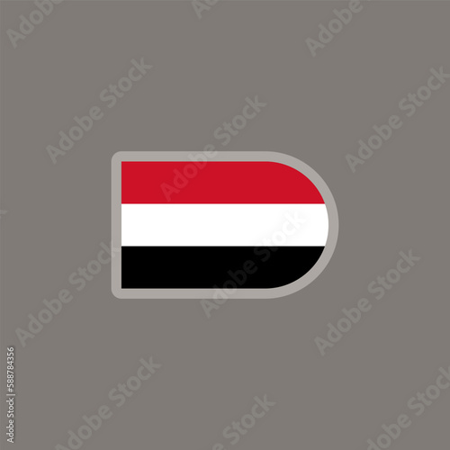 Free Download Illustration of yemen flag Template - GFXLoad