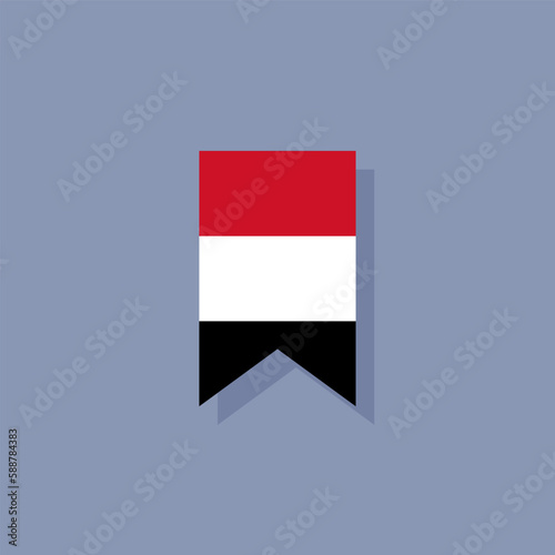 Illustration of yemen flag Template Free Download Illustration of yemen flag Template - GFXLoad