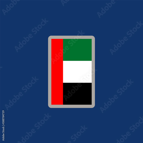 Illustration of arab emirates flag Template Free Download Illustration of arab emirates flag Template - GFXLoad