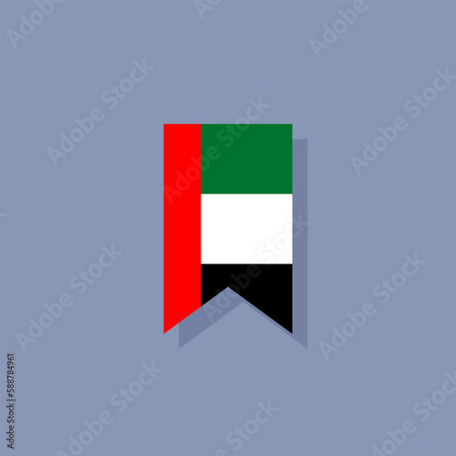 Illustration of arab emirates flag Template Free Download Illustration of arab emirates flag Template - GFXLoad