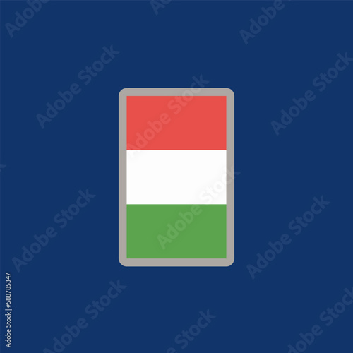 Free Download Illustration of hungary flag Template - GFXLoad