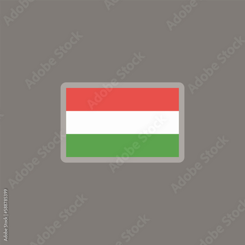 Free Download Illustration of hungary flag Template - GFXLoad