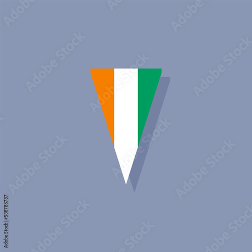 Free Download Illustration of ivory coast flag Template - GFXLoad