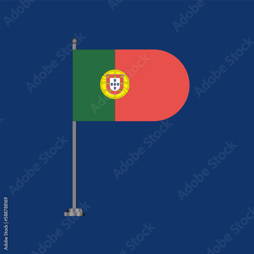 Free Download Illustration of portugal flag Template - GFXLoad