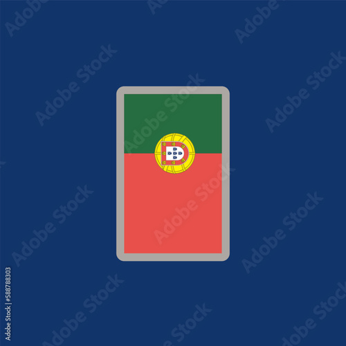 Illustration of portugal flag Template Free Download Illustration of portugal flag Template - GFXLoad