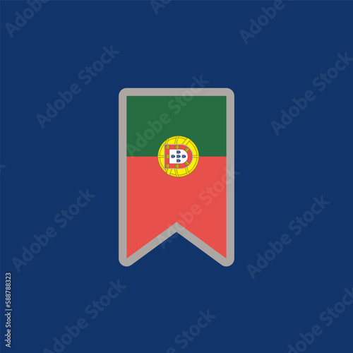 Illustration of portugal flag Template Free Download Illustration of portugal flag Template - GFXLoad