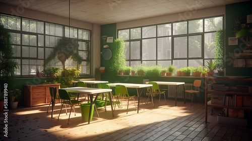 green classroom © Mark