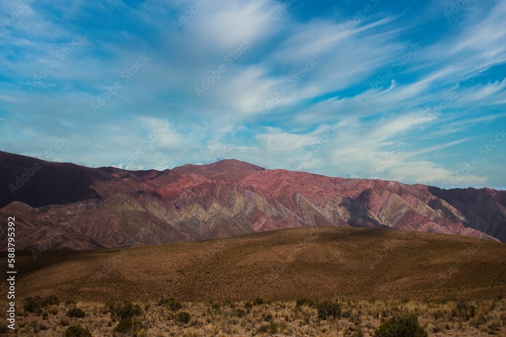 Explore the mountain of ochre, red and earth tones in all its splendor.