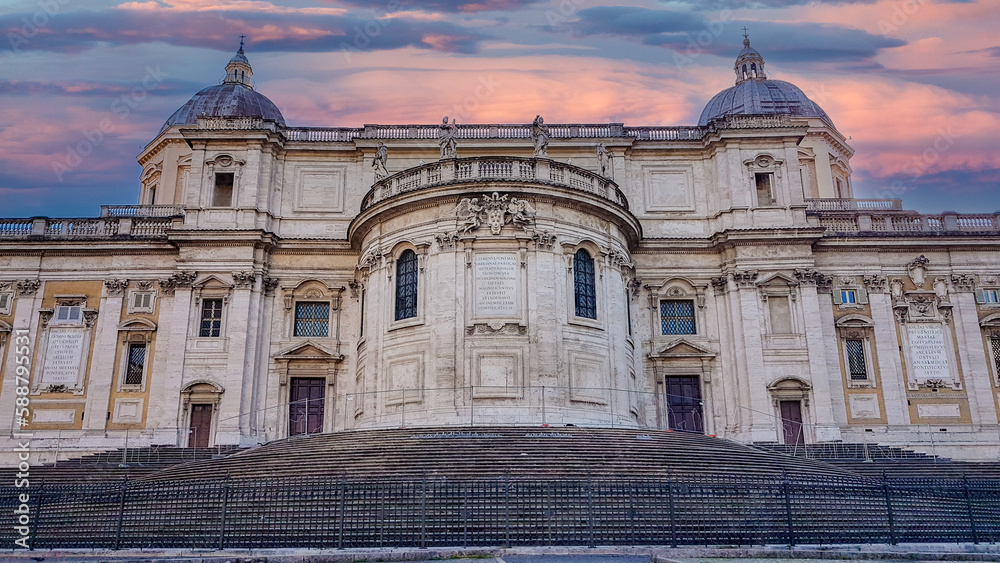 Urban Architecture in Rome - Italy Urban Architecture in Rome - Italy