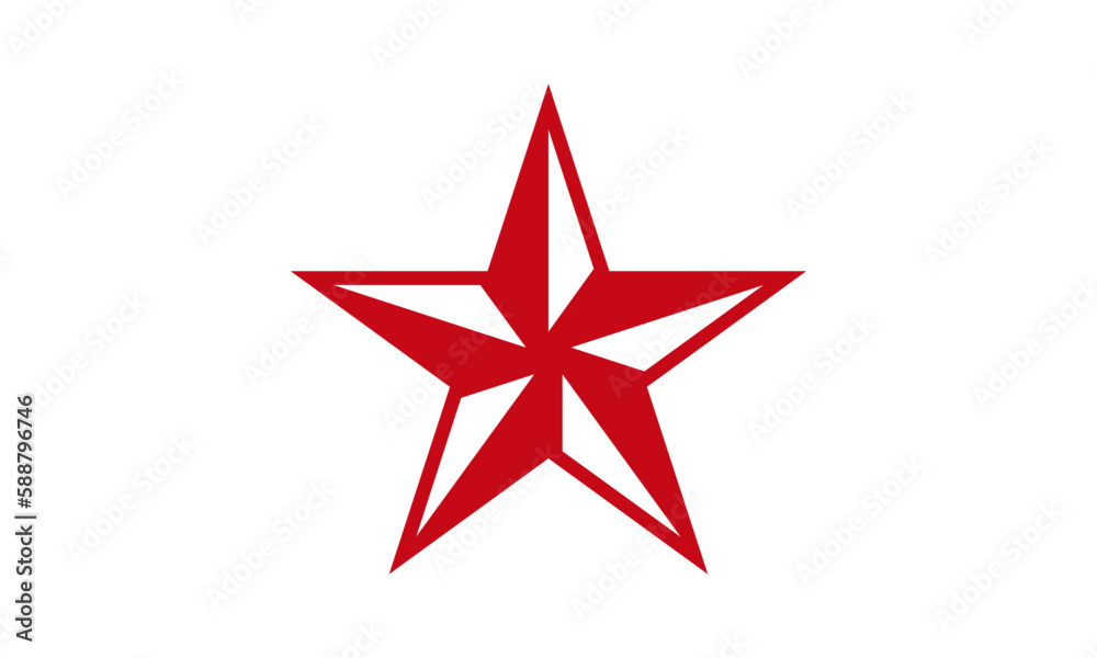Fototapeta premium Star logo graphic design template vector image