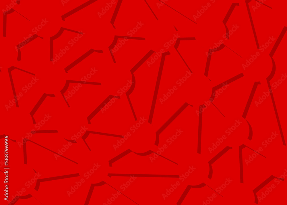 Abstract background with shadow pattern of interconnected dots