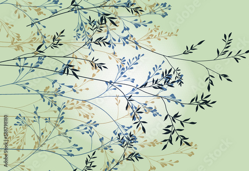 Digital And Textile Design Pattern