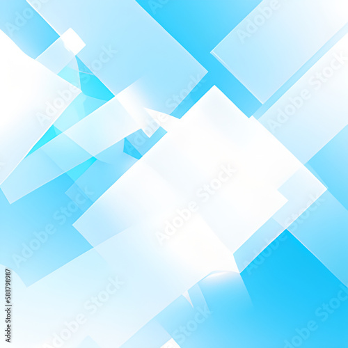 blue white light blue abstract background design. Geometric shapes. Triangles, squares, stripes, stripes. color gradient.