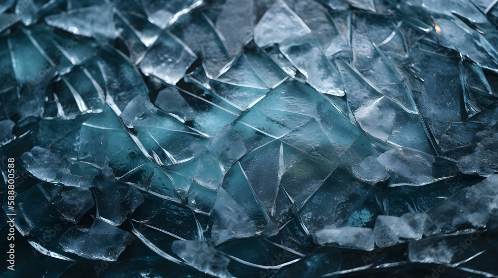 Cracked Ice Texture for Winter Frosty Weather Concept Cracked Ice Texture for Winter Frosty Weather Concept