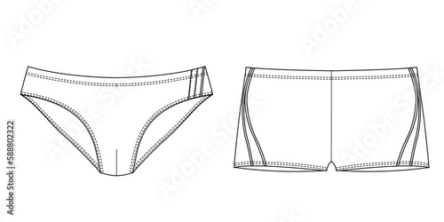 Man fashion, garment, isolated, boxer shorts, trunks, bundle, painting, men briefs, pants, boxer, style, strings, underpants, vector, clothing, long underwear, underwear, swimwear