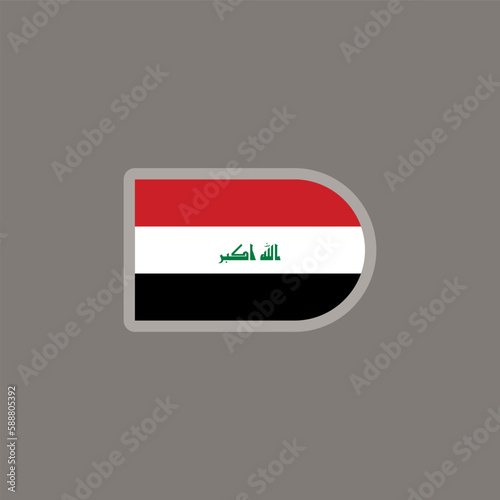 Free Download Illustration of iraq flag Template - GFXLoad
