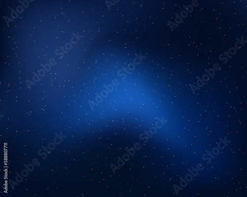 Night sky with stars. Vector illustration. Vector of starry night sky with sparkling star light magic divine sky. Illustration of starry sky with colorful stars, EPS 10 contains transparency.