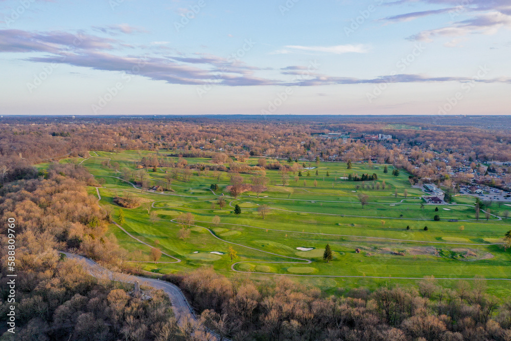 Fototapeta premium Golf course Dayton OH