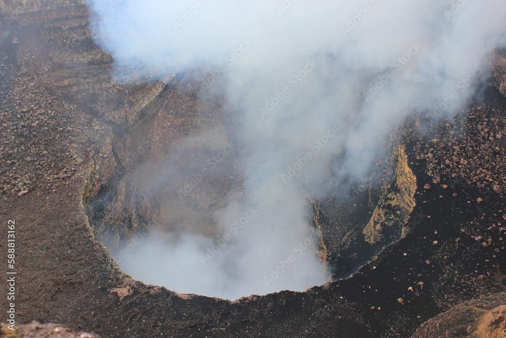 Active volcano in Nicaragua