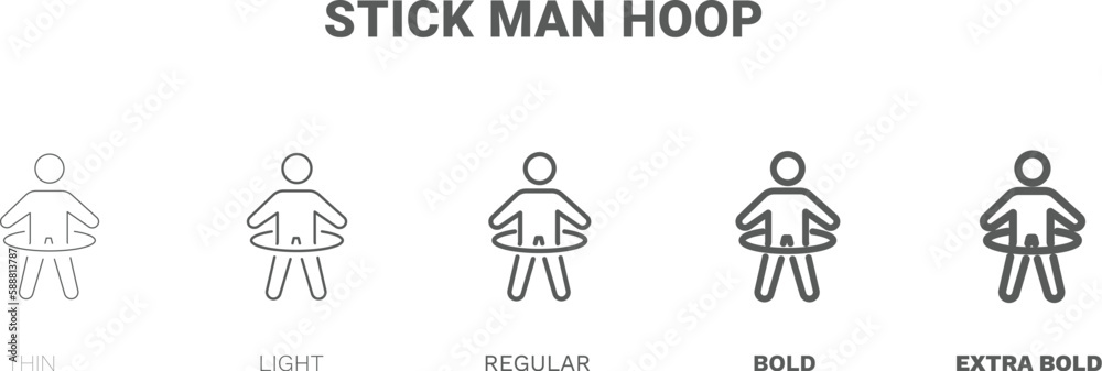 stick man hoop icon. Thin, regular, bold and more style stick man hoop icon from Fitness and Gym collection. Editable stick man hoop symbol can be used web and mobile stick man hoop icon. Thin, regular, bold and more style stick man hoop icon from Fitness and Gym collection. Editable stick man hoop symbol can be used web and mobile