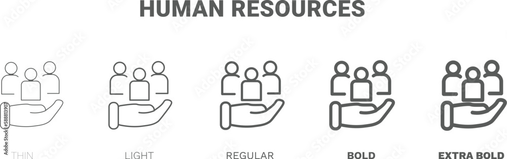human resources icon. Thin, regular, bold and more human resources icon from Human Resources collection. Editable human resources symbol can be used web and mobile human resources icon. Thin, regular, bold and more human resources icon from Human Resources collection. Editable human resources symbol can be used web and mobile